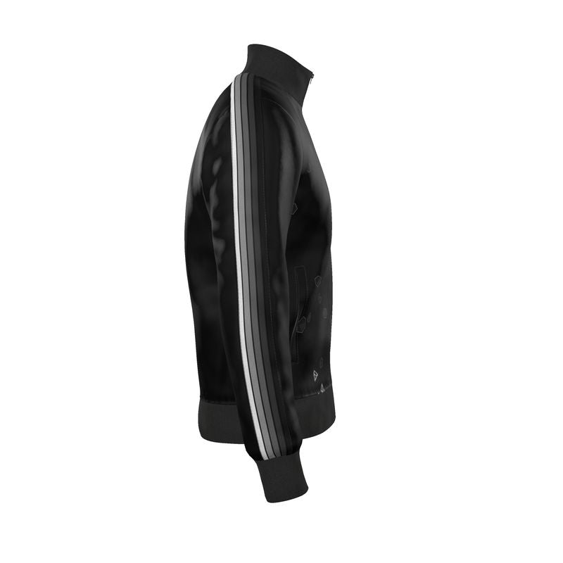 Ice Particles - Tracksuit Jacket Tops - Geometric Design Minimaxa Contrado
