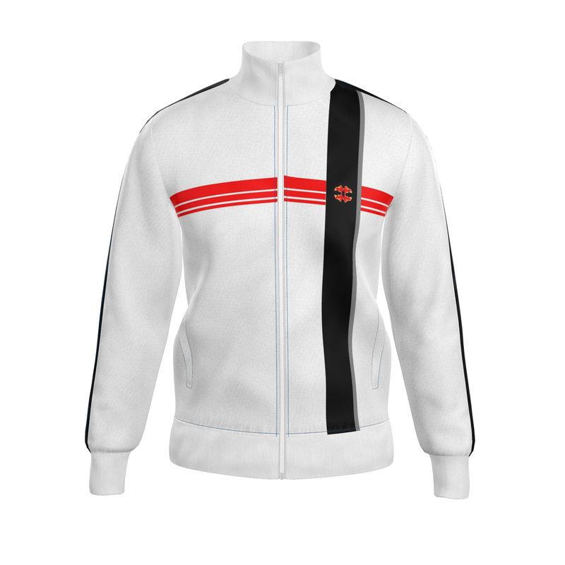 Vapor Lines - Tracksuit Jacket - Geometric Design by Minimaxa Minimaxa