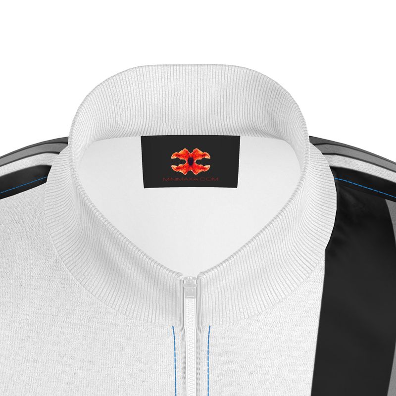 Vapor Lines - Tracksuit Jacket - Geometric Design by Minimaxa Minimaxa
