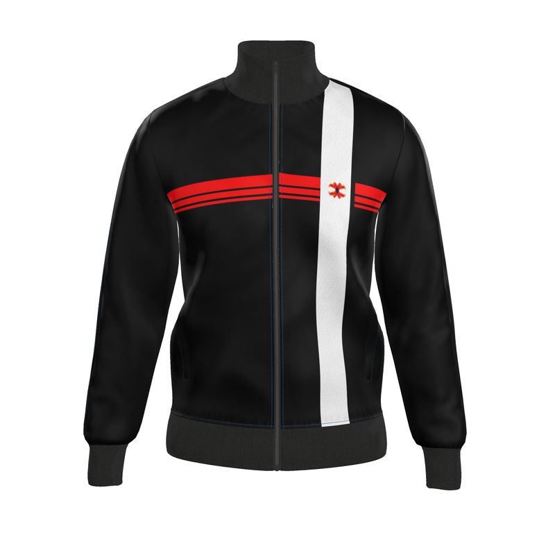Vapor Lines - Tracksuit Jacket - Geometric Design by Minimaxa Contrado