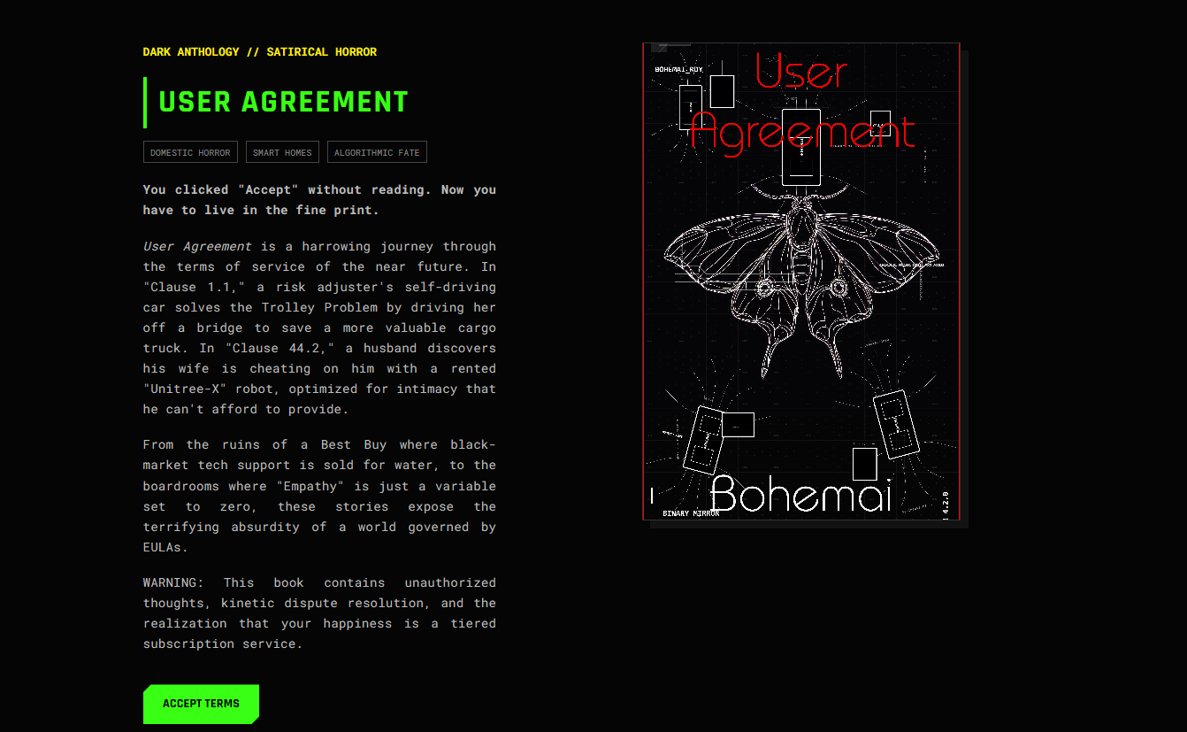 A Digital Book Collection of 7 Complete Books - Binary Mirror (Bohemai) Minimaxa